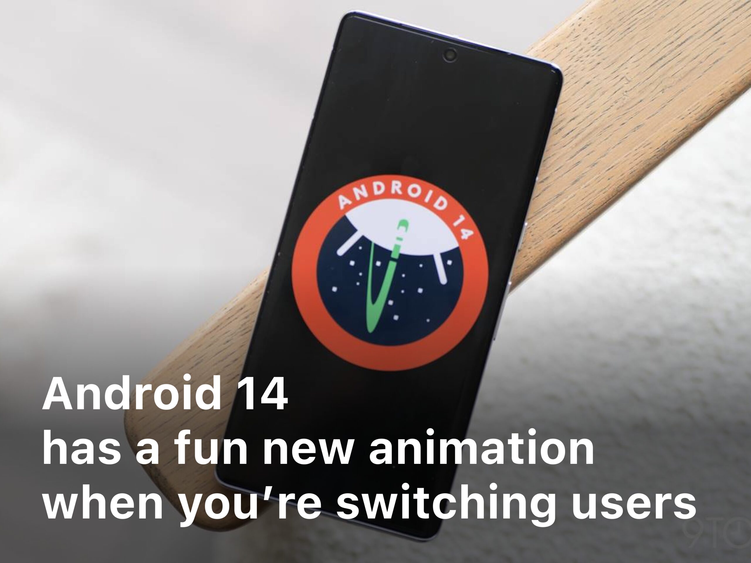 Android 14 has a fun new animation
