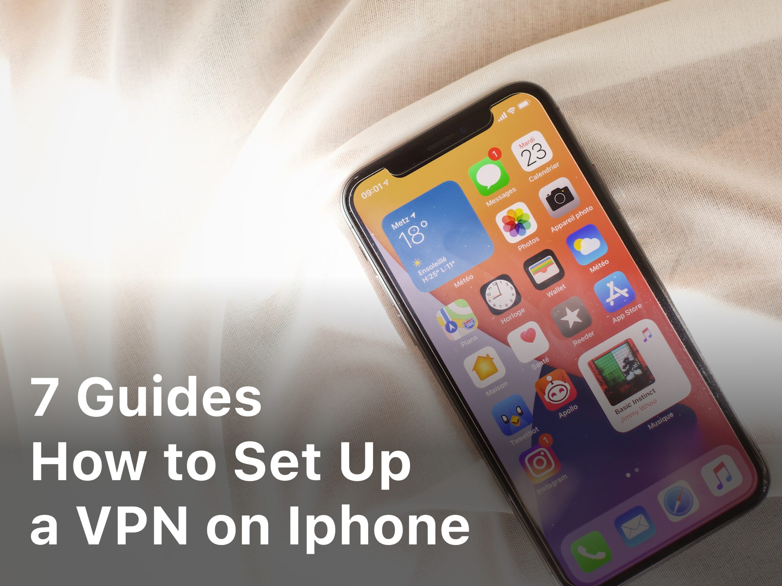 Set up a VPN on Iphone