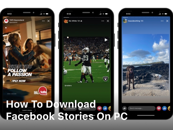 How To Download Facebook Stories on PC; how to download facebook story video on pc; how to download story archive on facebook pc;