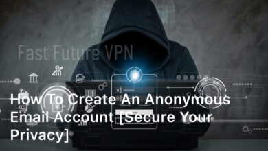 create an anonymous email account