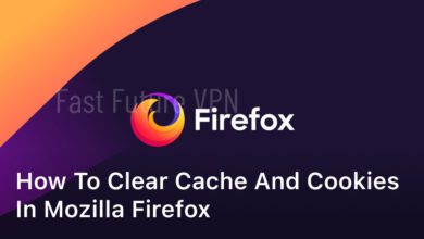 How to clear cache and cookies in Mozilla Firefox